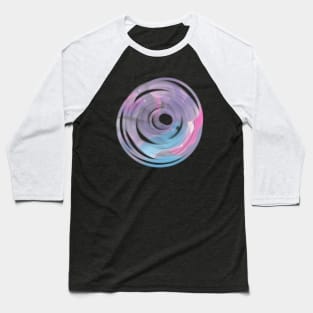 Purple and pink Pastel paint abstract galaxy Baseball T-Shirt